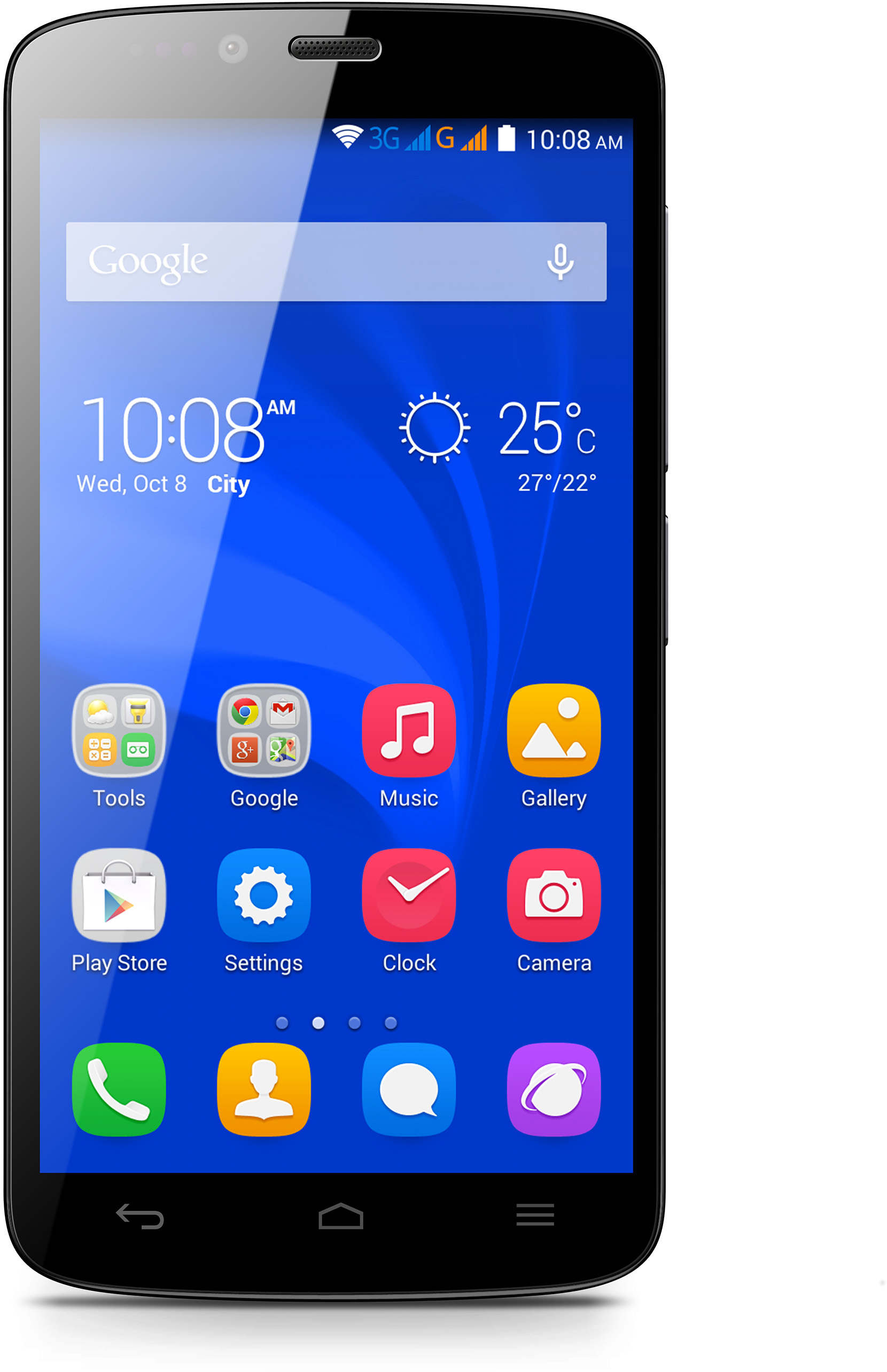 HONOR Holly 16 GB Weiß/Schwarz Dual SIM