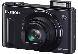 CANON PowerShot SX610 fekete digitális fényképezőgép