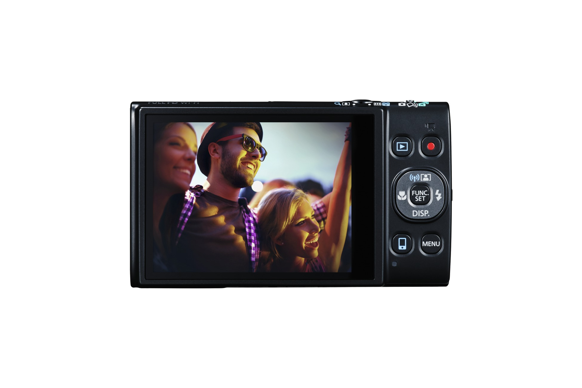 CANON IXUS275 HS Kompaktkamera Schwarz, 12x opt. Zoom, LCD (TFT), WLAN