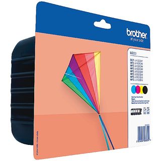 BROTHER LC223 Value Pack - Cartuccia di inchiostro (Nero, giallo, ciano, magenta)