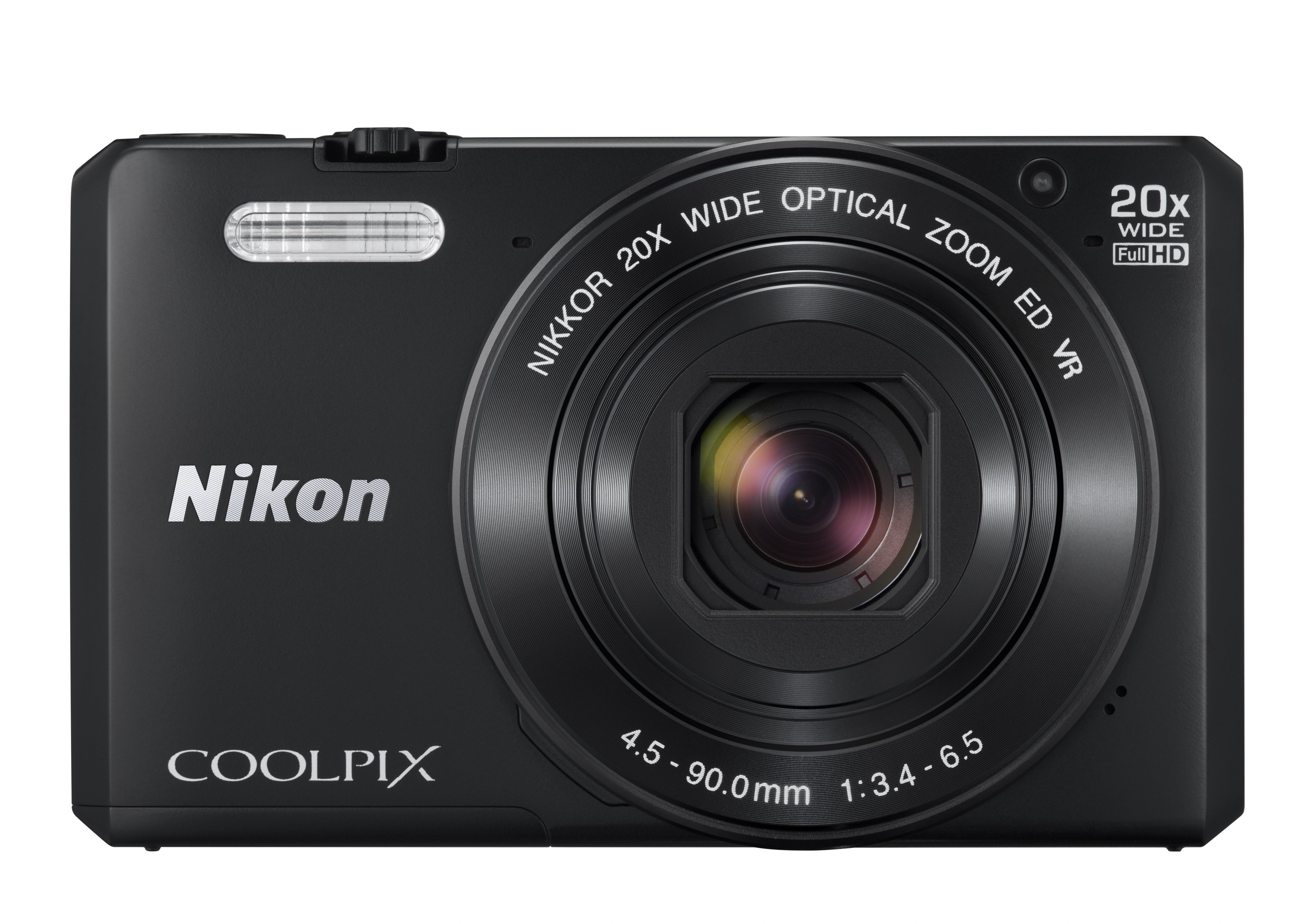 NIKON COOLPIX S7000 Kompaktkamera Schwarz, 20x opt. Zoom, TFT-LCD, WLAN