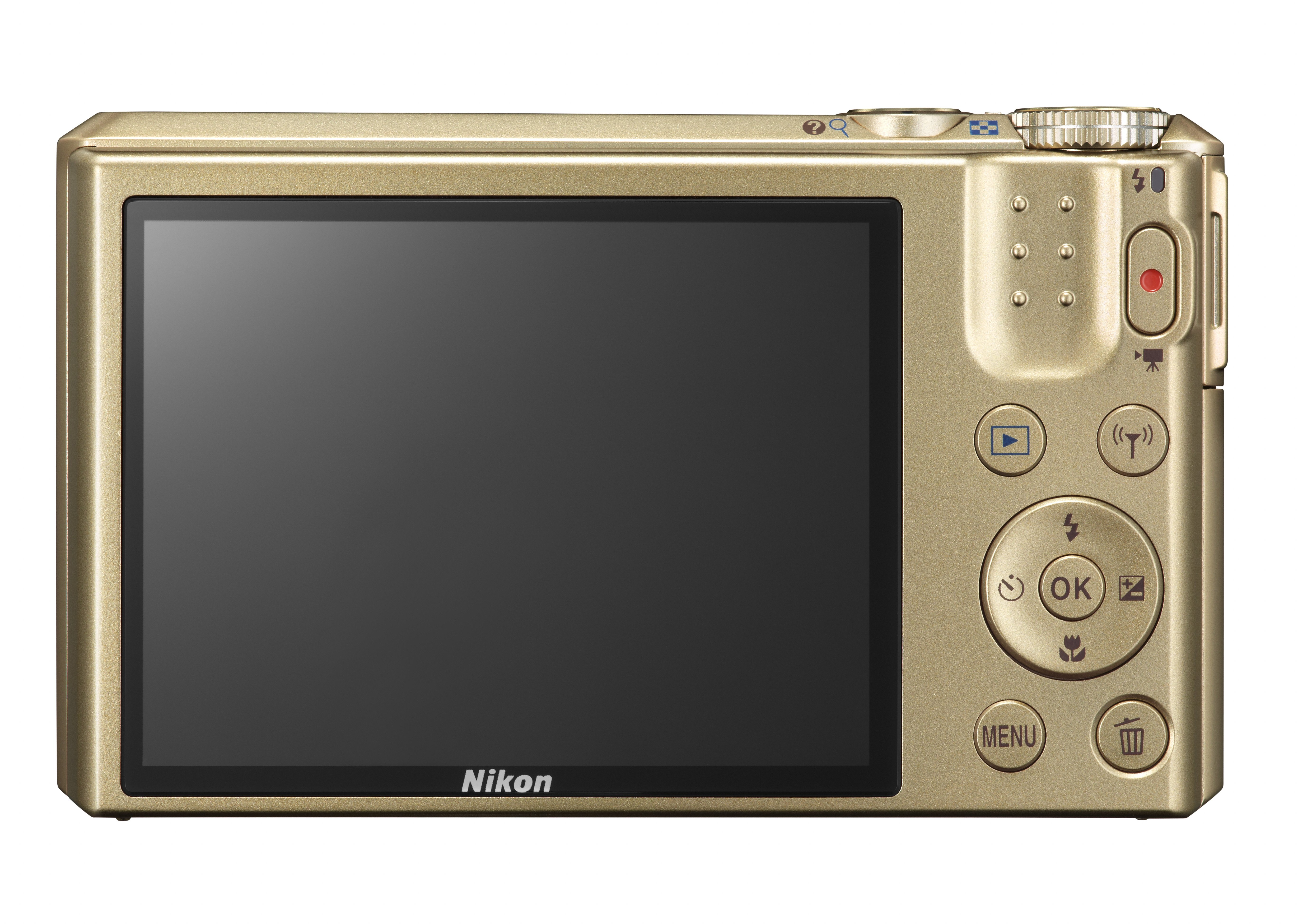 NIKON COOLPIX S7000 Kompaktkamera Gold, 20x opt. Zoom, TFT-LCD, WLAN