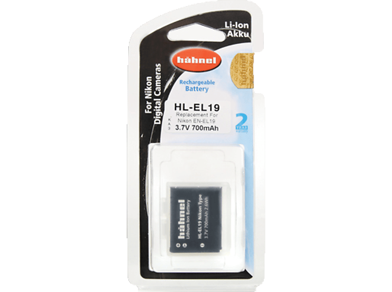 HAHNEL HL-EL19 Nikon Batterij (1000 202.2)
