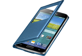 SAMSUNG EF-CG900BEEGWW S-View, Bookcover, Samsung, Galaxy S5, Blau