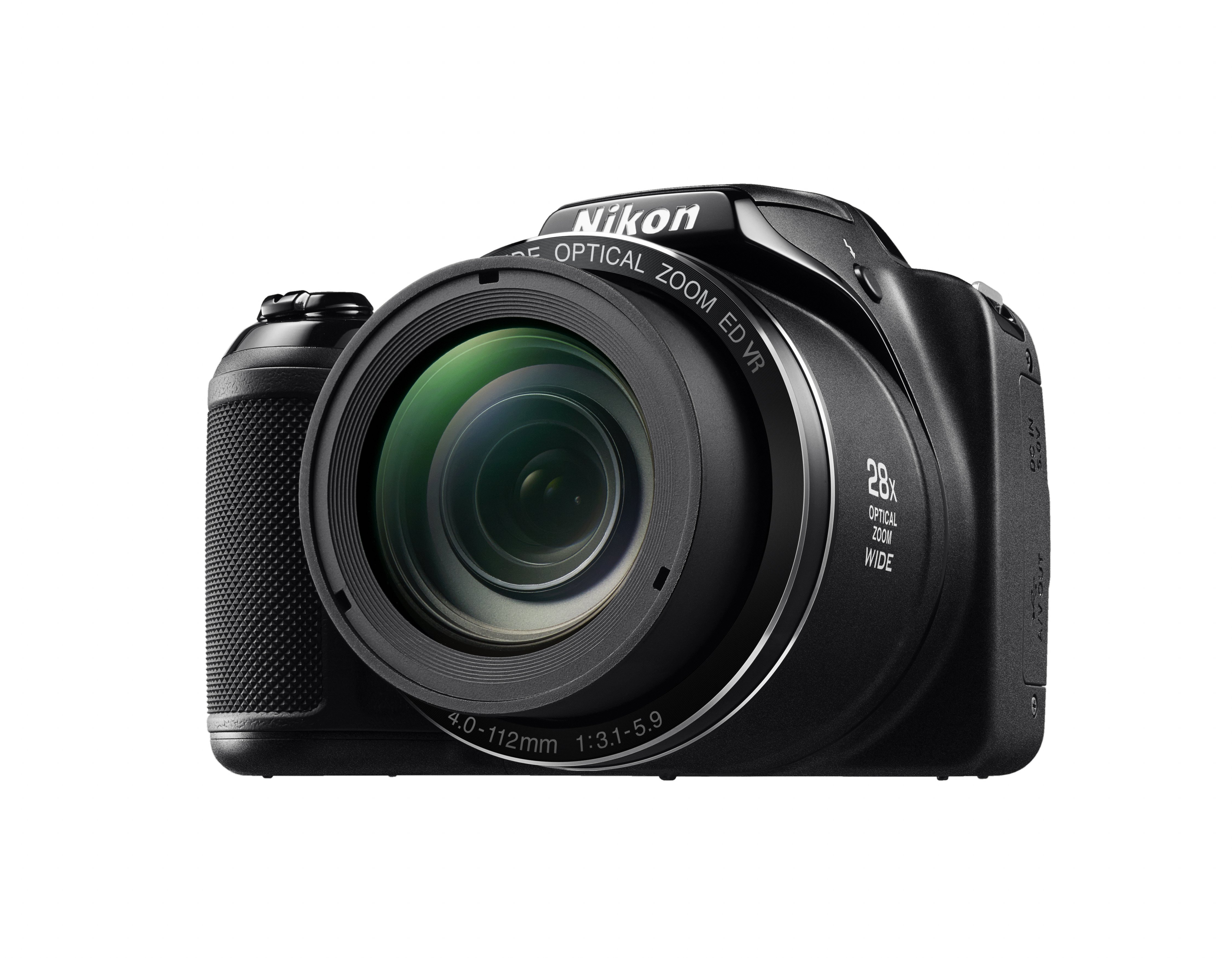 NIKON COOLPIX L340 Kompaktkamera Schwarz, 28x opt. Zoom, TFT