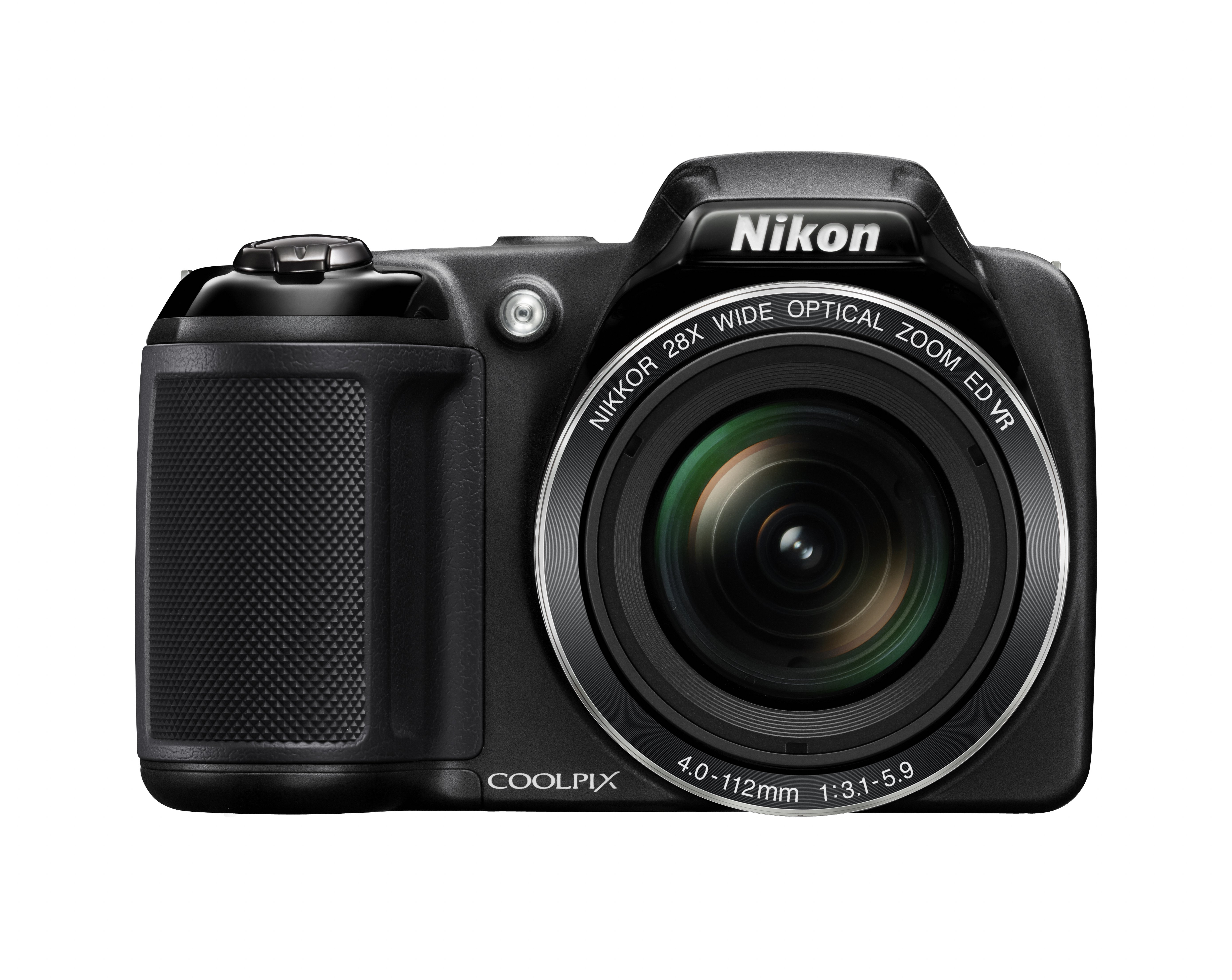 NIKON COOLPIX L340 Kompaktkamera Schwarz, 28x opt. Zoom, TFT