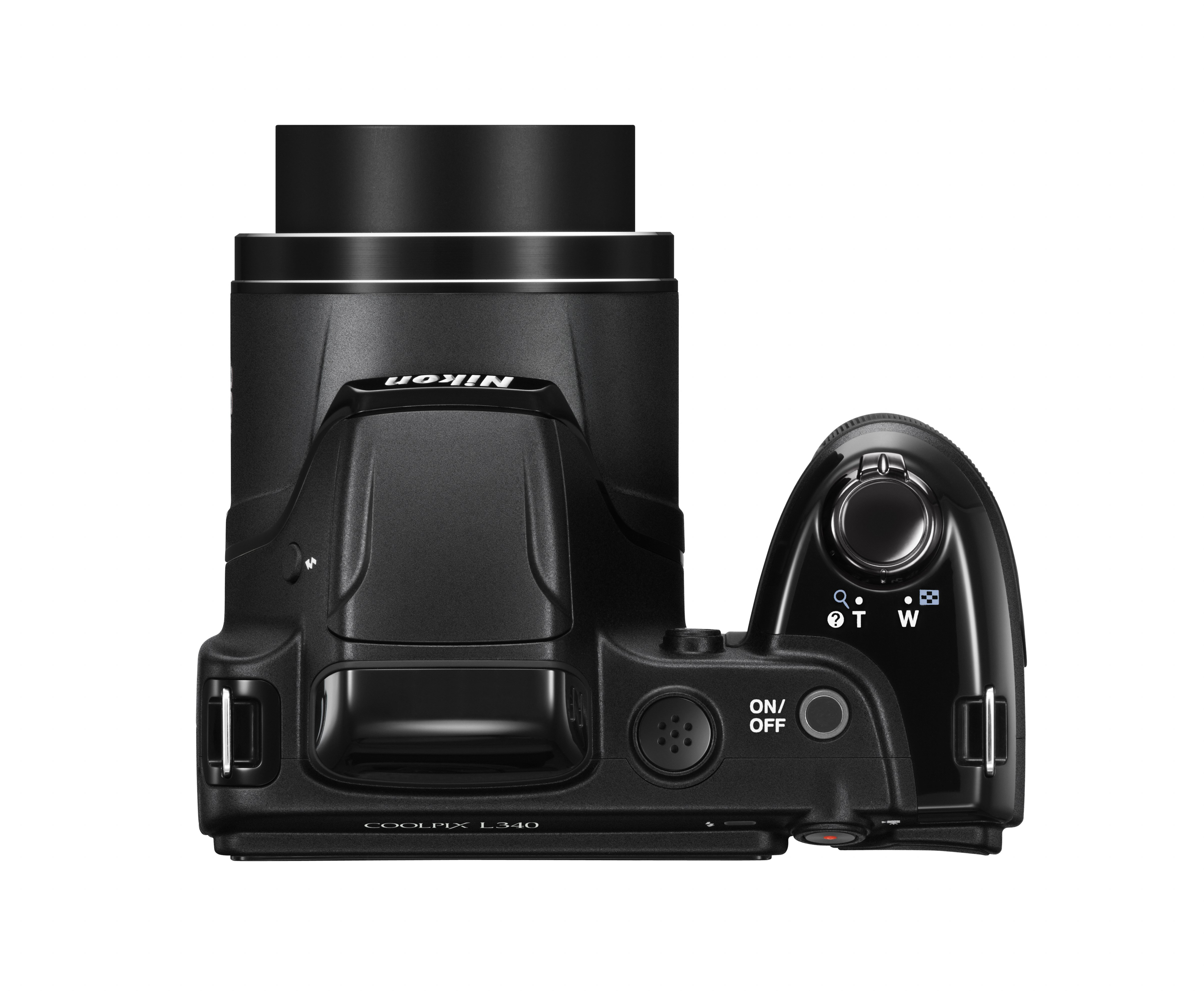 NIKON COOLPIX L340 Kompaktkamera Schwarz, 28x opt. Zoom, TFT