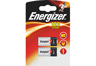 ENERGIZER Energizer Lithium 123 - Batteria Foto -  2 Pezzi - Batteria