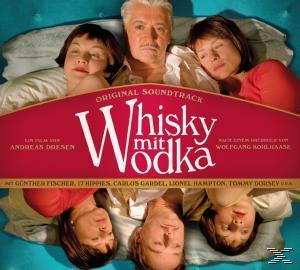 Albumcover mit drei Personen, zwei Frauen und einem Mann, mit dem Titel "Whisky mit Wodka".
