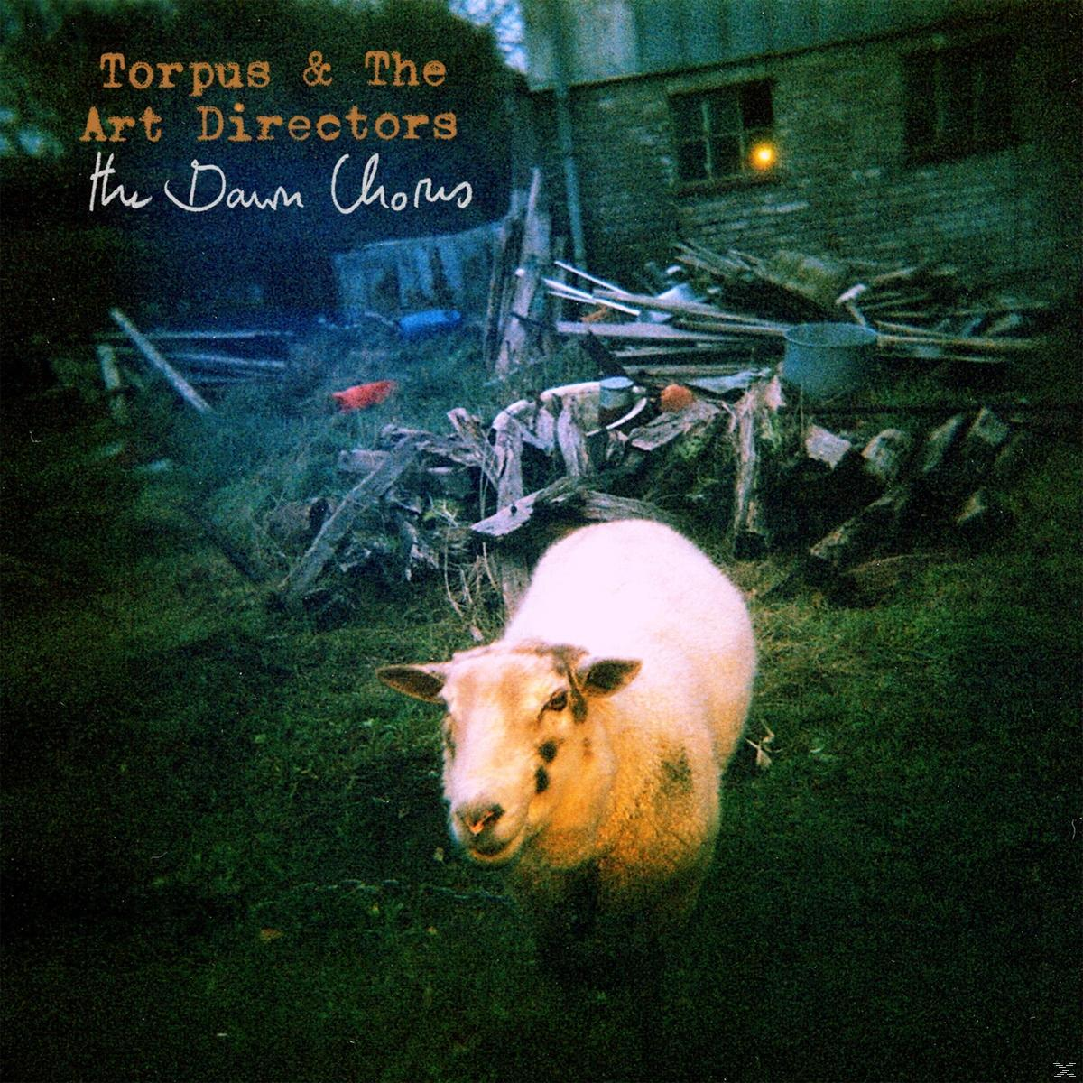 Albumcover mit einem Schaf auf einer Wiese, der Titel ist Torpus & The Art Directors: The Dawn Chorus.