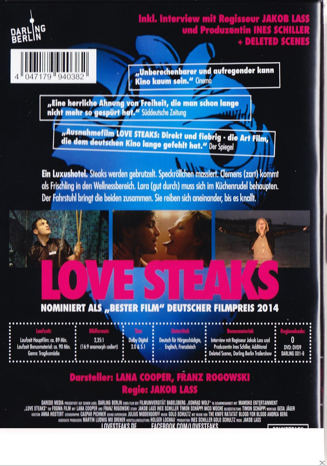 STEAKS LOVE DVD