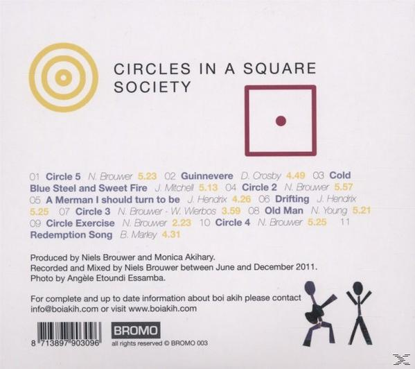 Boi Akhi - Circles In A Square Society  - (CD)