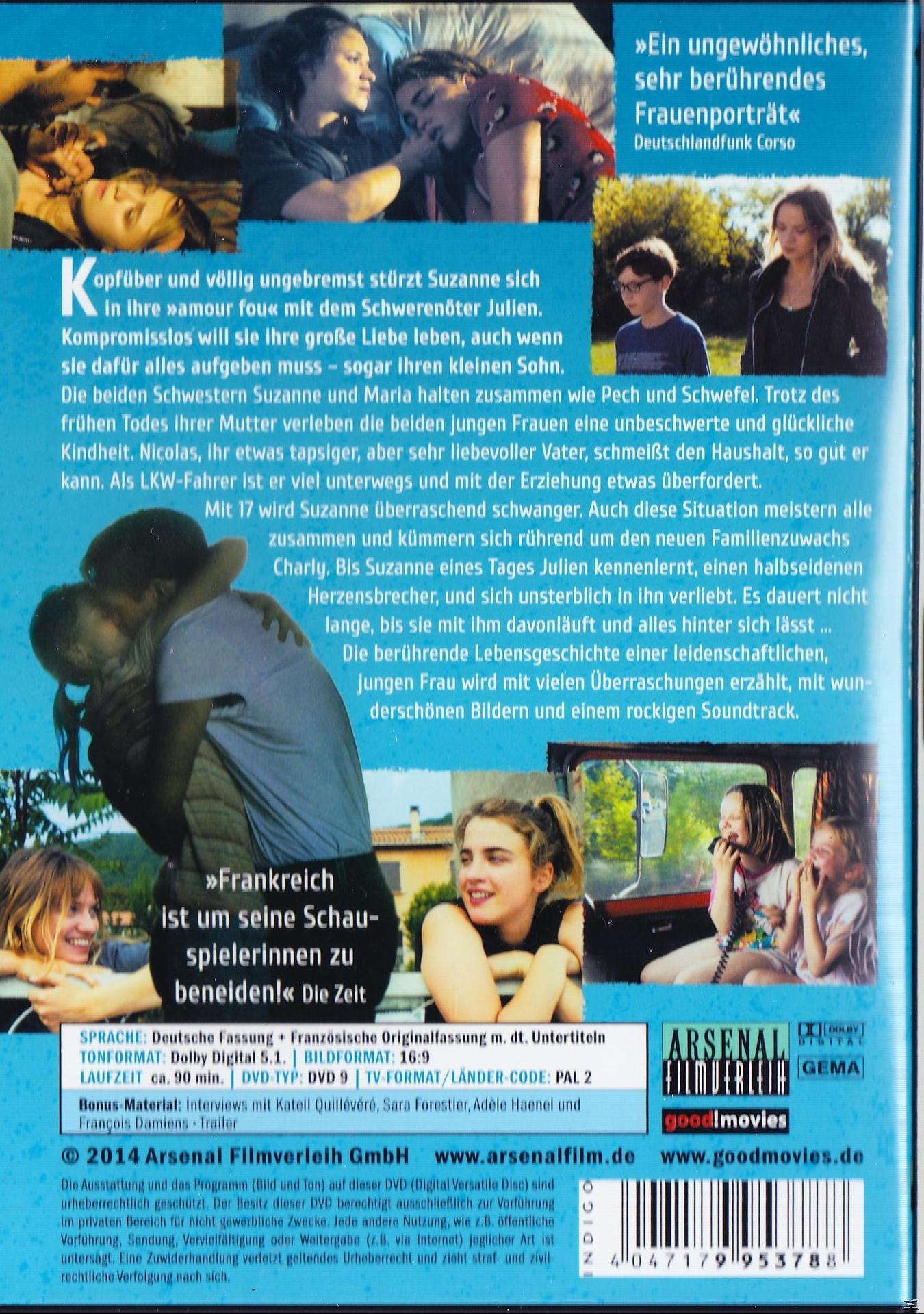 DIE UNERSCHÜTTERLICHE LIEBE DER SUZANNE DVD