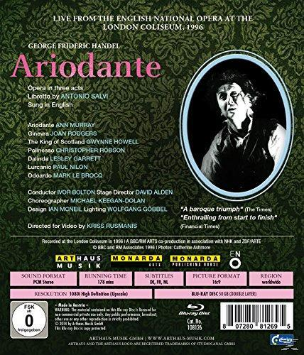 Ann Murray;Joan Rodgers - Ariodante  - (Blu-ray)