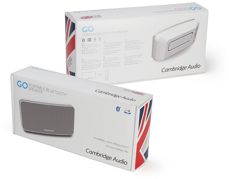 CAMBRIDGE AUDIO C10753 GO Bluetooth Lautsprecher, Weiß