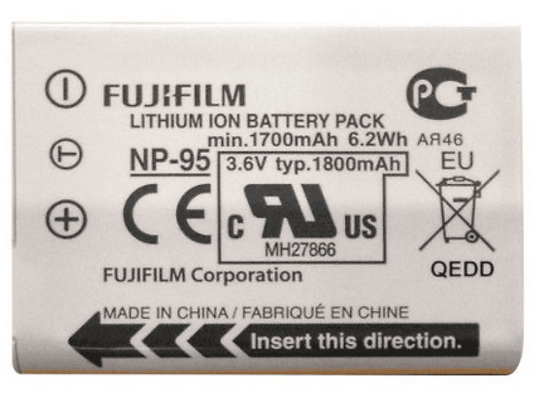 FUJI NP-95 Oplaadbare batterij (D11493)