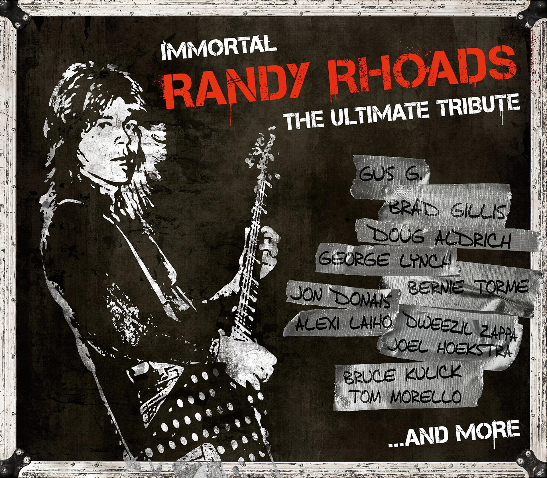 - Rhoads-Ultimate - (CD) Randy Tribute Immortal Randy Rhoads