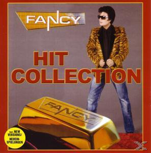 Albumcover für 'Fancy - Hit Collection'. Zeigt einen Mann in einer goldenen Jacke und einen Goldbarren.