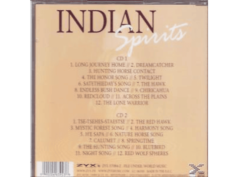Thumbnail - Lakota Natives & Ambros The Fl - Indian Spirits (CD)