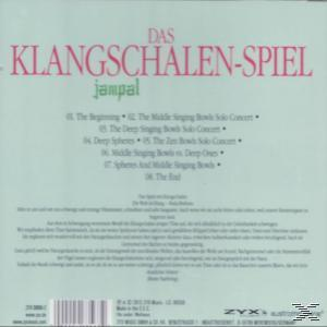 Rückseite einer CD mit Text und einer Titelliste, mit hellgrünem Hintergrund.