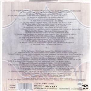 Rückseite einer CD-Hülle mit Titellisten. Der Hintergrund ist ein verschwommenes Bühnenbild.
