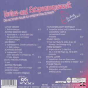 VARIOUS - Vorlese-Und Entspannungsmusik  - (CD)