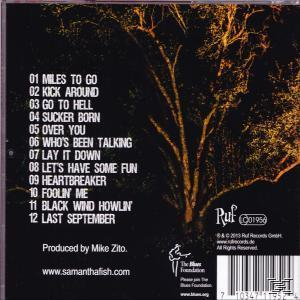 Albumcover mit einer Baumsilhouette, Songtiteln und Künstlernamen.