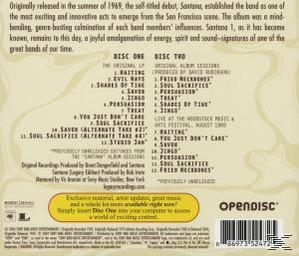 Rückseite der CD. Listet Songtitel auf. Gelber und weißer Hintergrund.
