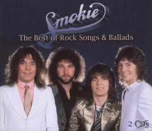 Albumcover mit vier Männern, dem Titel "Smokie" und dem Albumtitel "The Best of Rock Songs & Ballads".