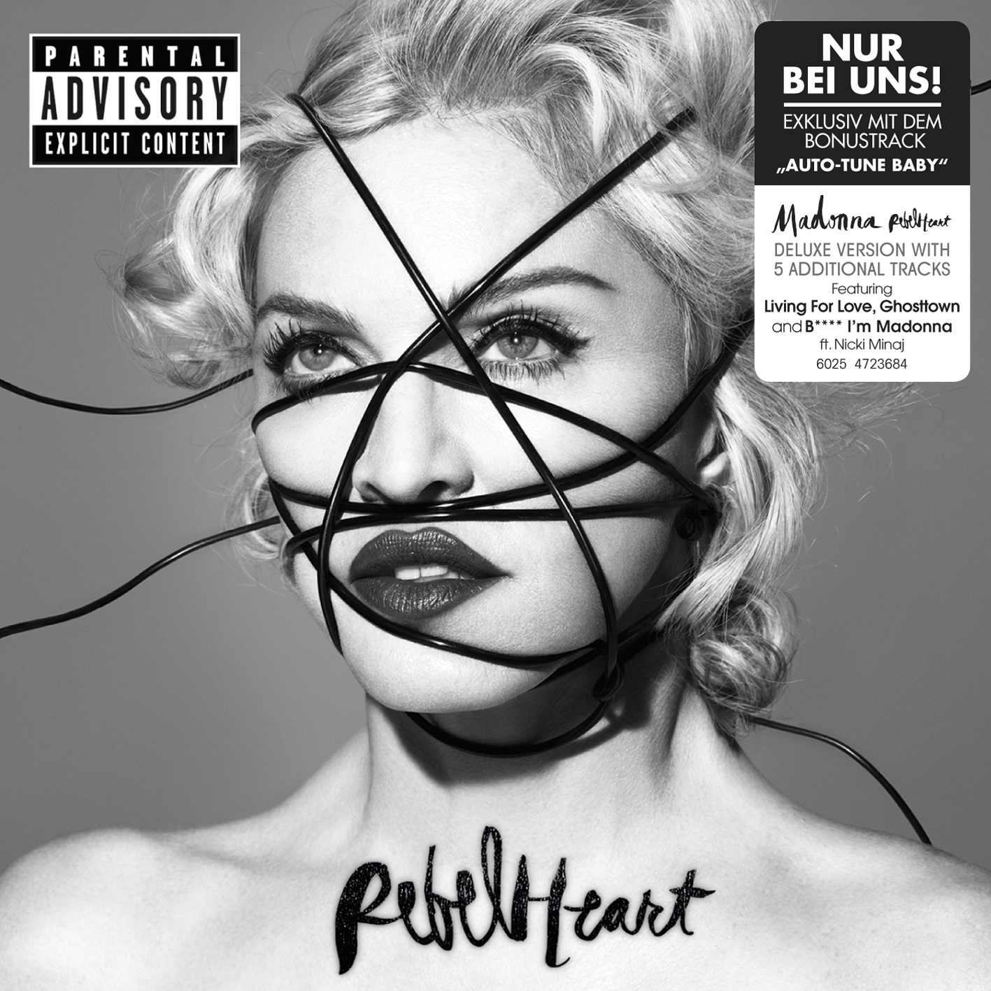 Madonna - Rebel Heart (Exklusive Deluxe Edition inkl. Bonus Track)  - (CD)
