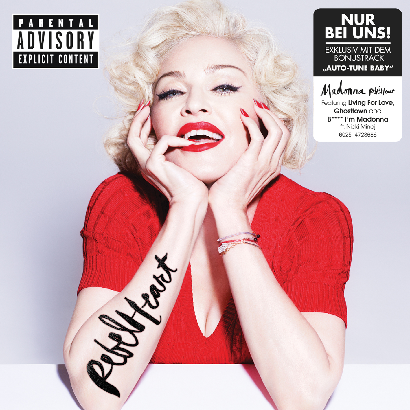 Madonna - Rebel Heart (Exklusive Standard Edition inkl. Bonus Track)  - (CD)