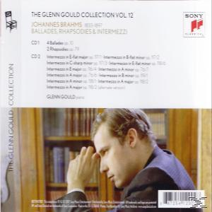 Albumcover. Mann im Anzug spielt Klavier. Text: The Glenn Gould Collection.