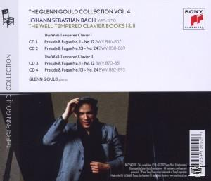 A Glenn Gould Collection CD borítója, Glenn Gould portréjával.