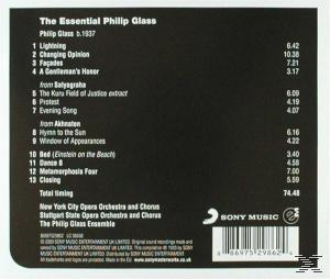 CD borító számlistával és információkkal. Fekete háttér. Fehér szöveg. Sony Music logó alul.