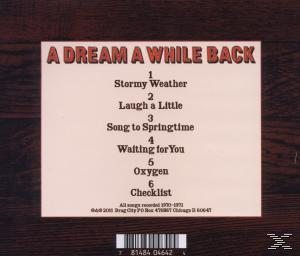 A Dream (CD) - A Back - (E.P.) Gary Higgins While