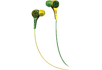 MAXELL 303600.00.CN AUDIO WILD fülhallgató, zöld/sárga