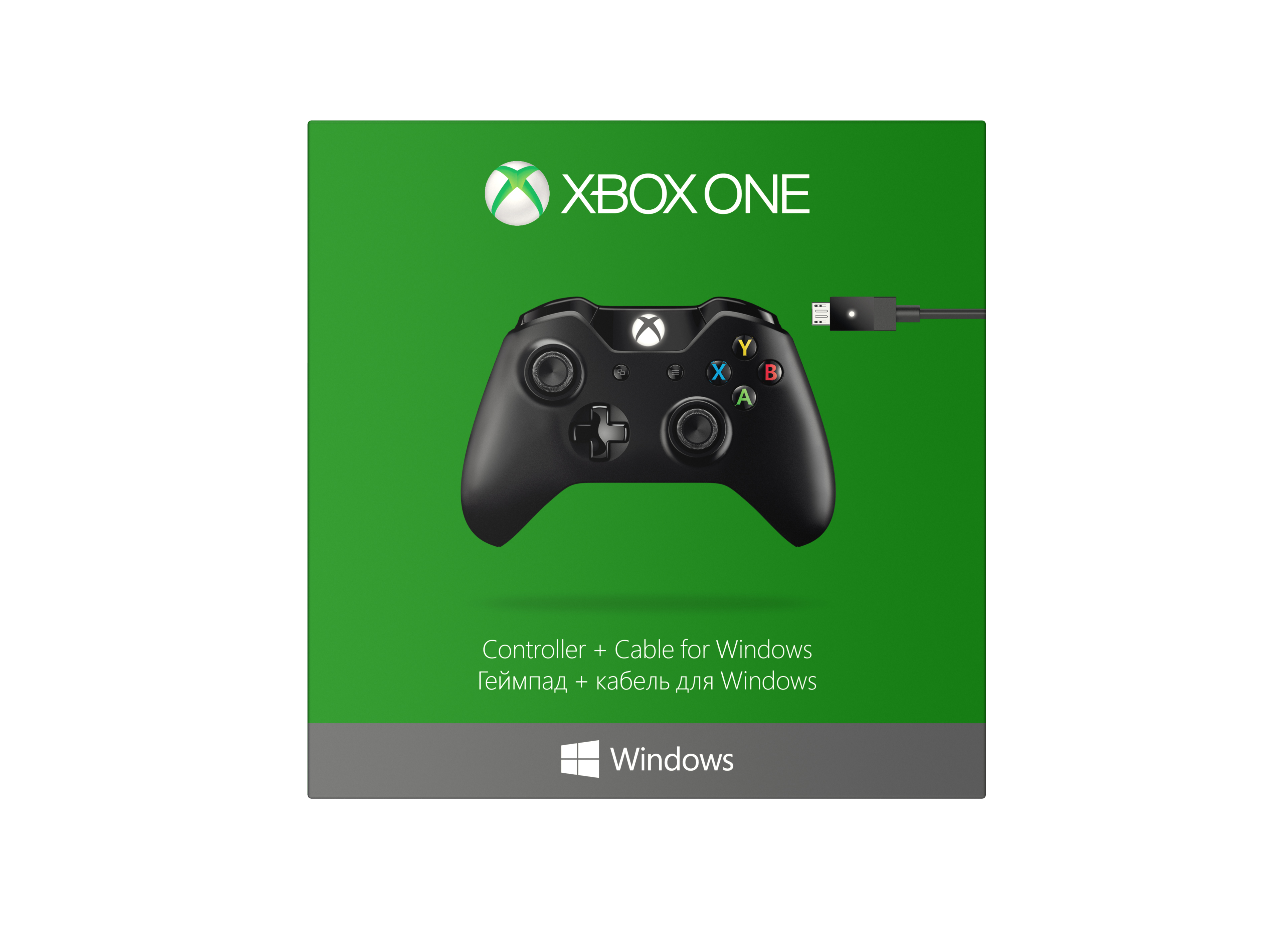 MICROSOFT Wired für Windows Controller Schwarz für PC, Xbox One