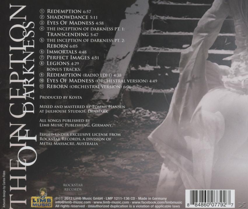 Eyefear - The Inception Of Darkness  - (CD)
