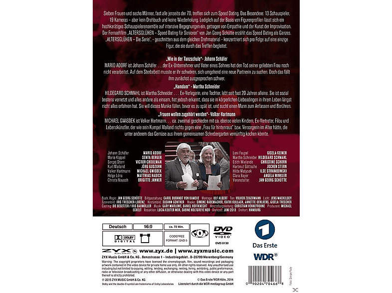 Thumbnail - Altersglühen - Die Serie (Teil 1-3) DVD