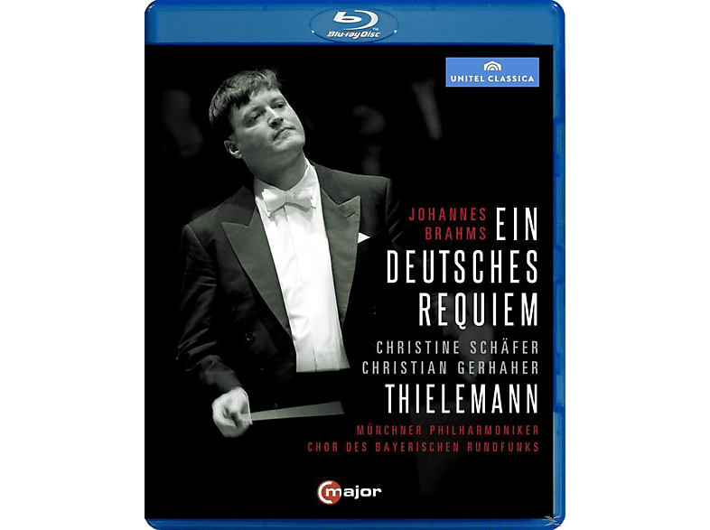 Brahms: (Blu-ray) Requiem Deutsches München, (Philharmonie - Schäfer/Gerhaher Ein - 2007)