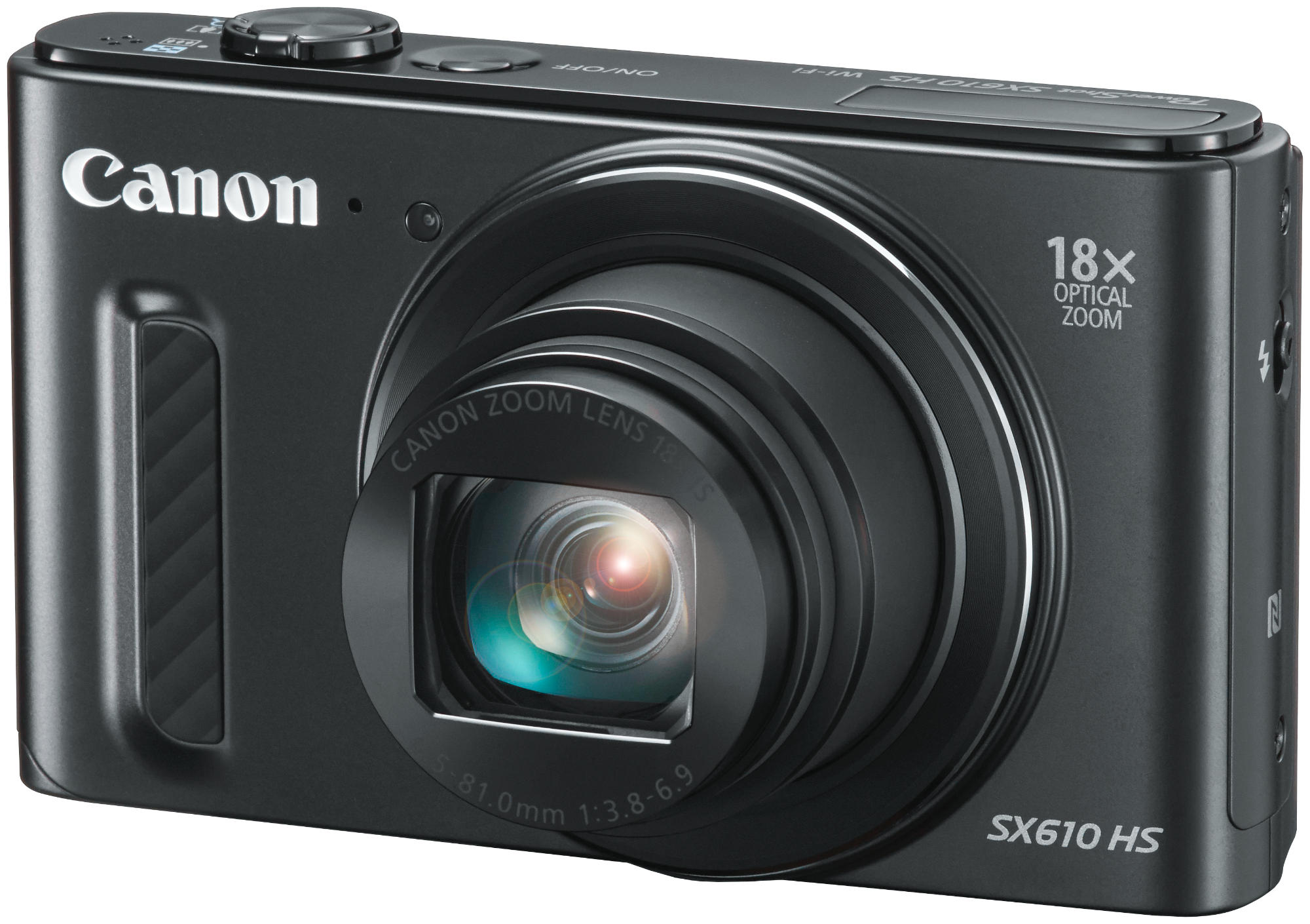 CANON Power Shot SX610 HS Kompaktkamera Schwarz, 18x opt. Zoom, TFT, WLAN