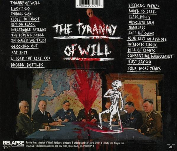 Iron Reagan - The Tyranny Of Will  - (CD)