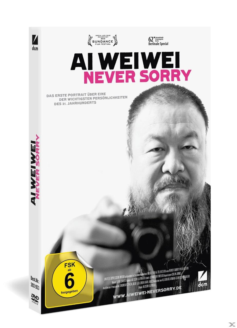 Ai Weiwei: Never Sorry DVD