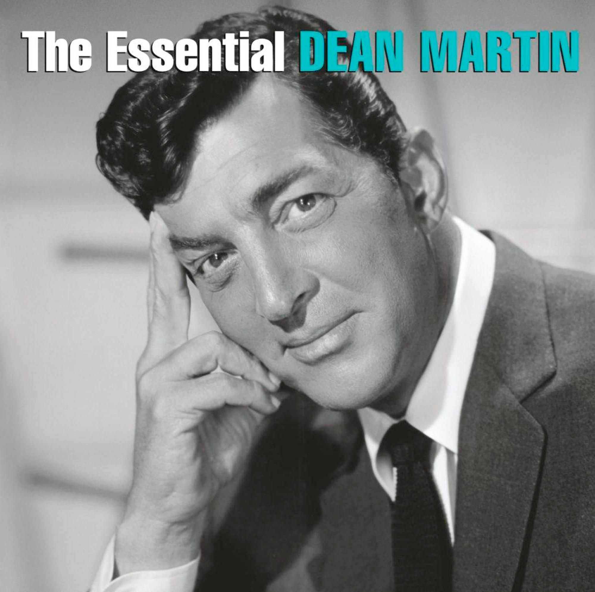 Albumhoes: Portret van Dean Martin en albumtitel op een zwart-witfoto.