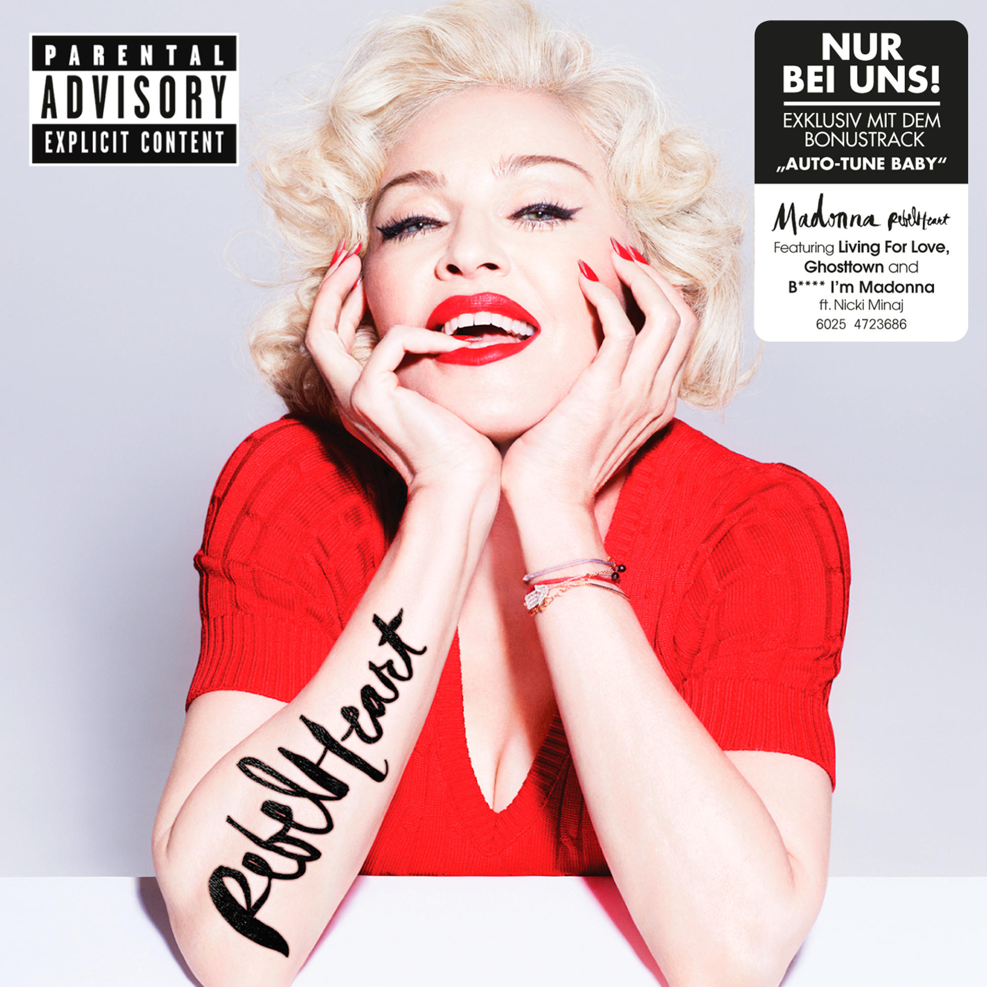 Madonna - Rebel Heart (Exklusive Standard Edition inkl. Bonus Track)  - (CD)