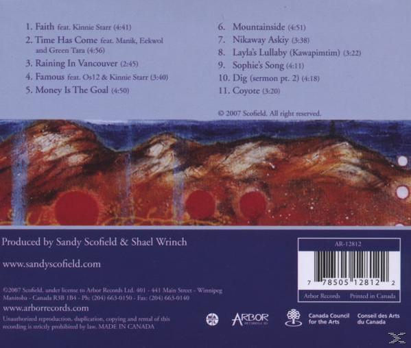 Sandy Scofield - Nikawiy Askiy  - (CD)