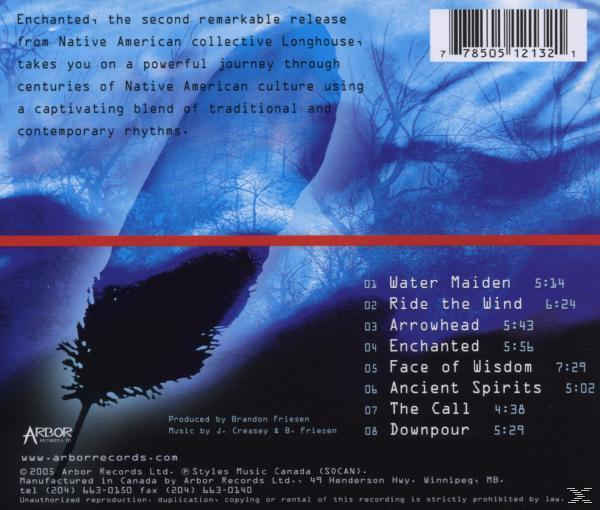Longhouse - Enchanted  - (CD)