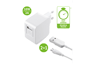 CELLULAR LINE ACHUSBMUSB2AW - Ladegerät (Weiss)