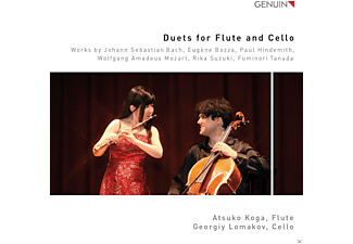 Atsuko Koga, Georgiy Lomakov - Duets For Flute And Cello  - (CD)