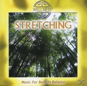 Albumcover mit Blick auf Bäume nach oben. Das Wort STRETCHING steht in der Mitte.